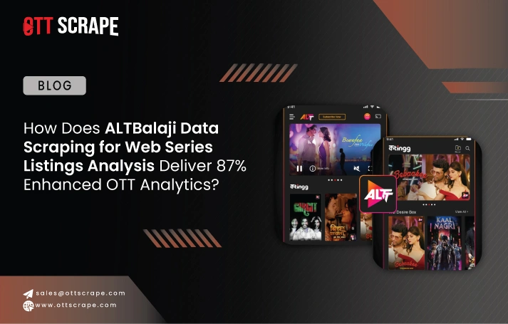 How Does ALTBalaji Data Scraping for Web Series Listings Analysis Deliver 87% Enhanced OTT Analytics?