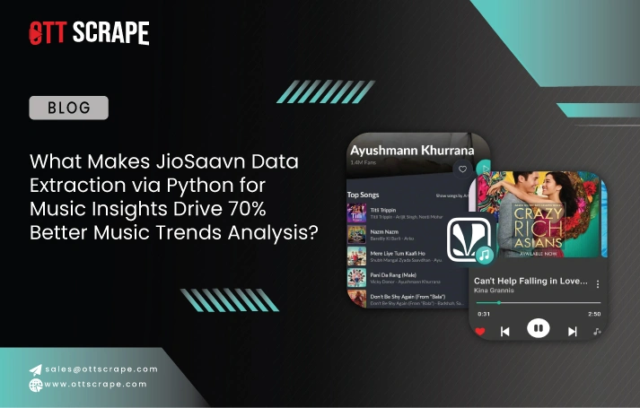 What Makes JioSaavn Data Extraction via Python for Music Insights Drive 70% Better Music Trends Analysis?