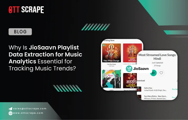 JioSaavn Playlist Data Extraction for Music Analytics