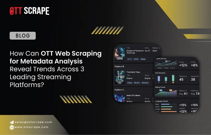 OTT Web Scraping for Metadata Analysis