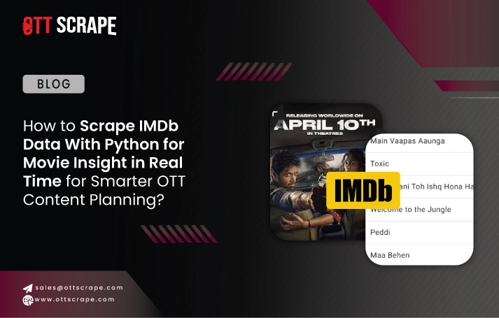  How to Scrape IMDb Data With Python for Movie Insight in Real Time for Smarter OTT Content Planning?