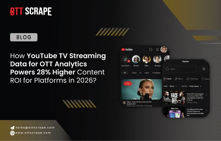 How YouTube TV Streaming Data for OTT Analytics Powers 28% Higher Content ROI for Platforms in 2026?
