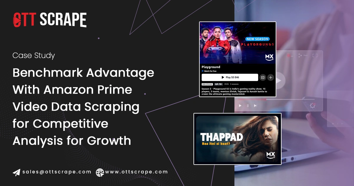 Amazon Prime Video Data Scraping for Competitive Analysis