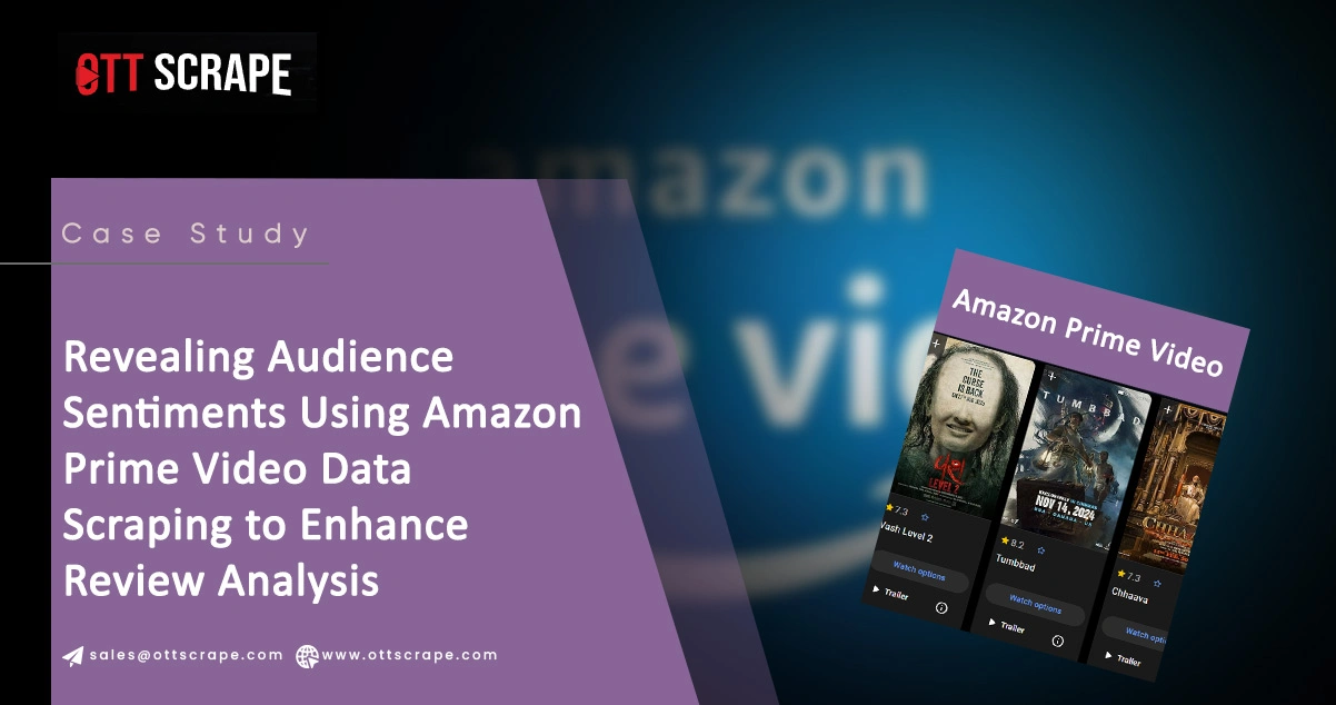 Revealing Audience Sentiments Using Amazon Prime Video Data Scraping