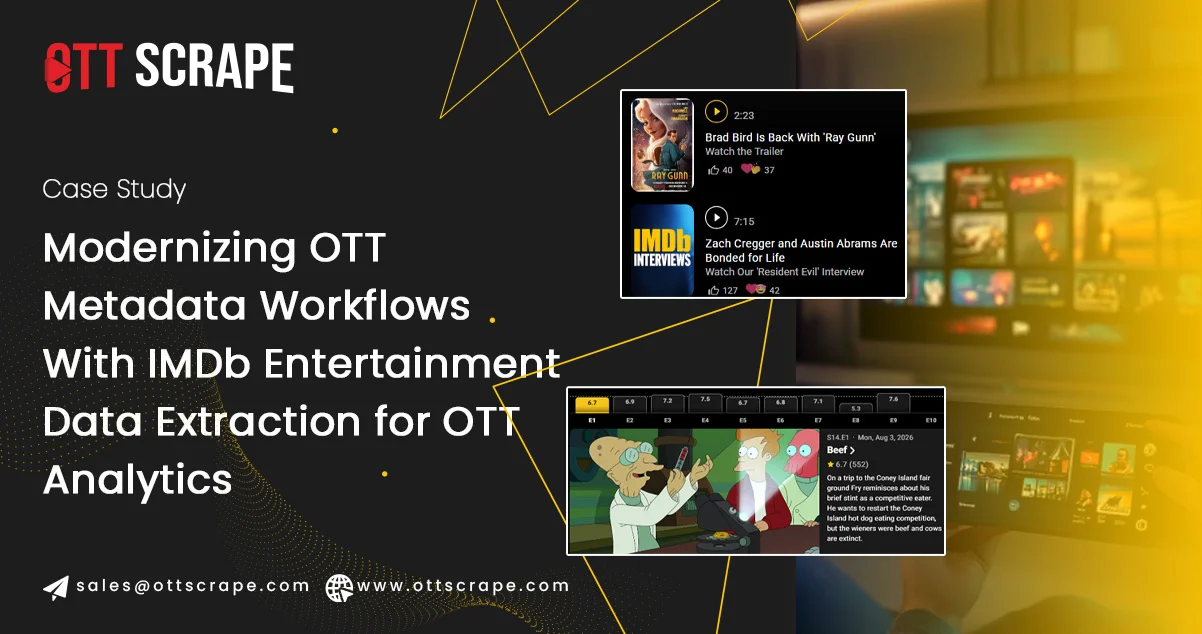IMDb Entertainment Data Extraction for OTT Analytics