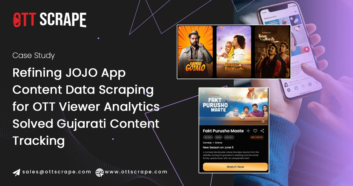 Refining JOJO App Content Data Scraping for OTT Viewer Analytics Solved Gujarati Content Tracking