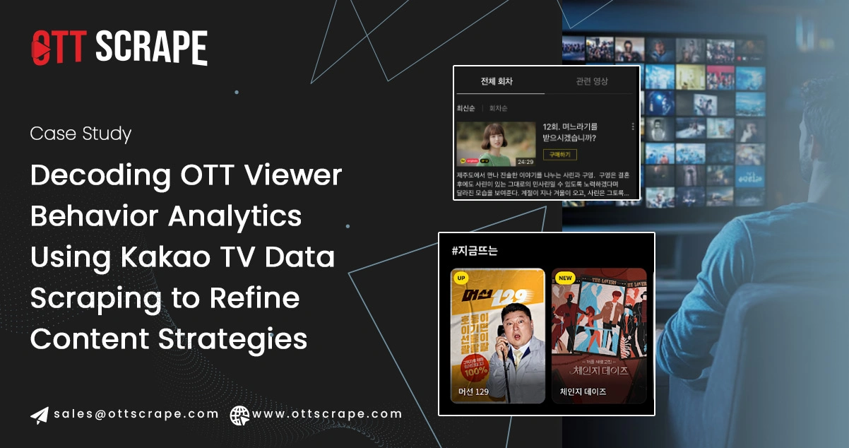 OTT Viewer Behavior Analytics Using Kakao TV Data Scraping