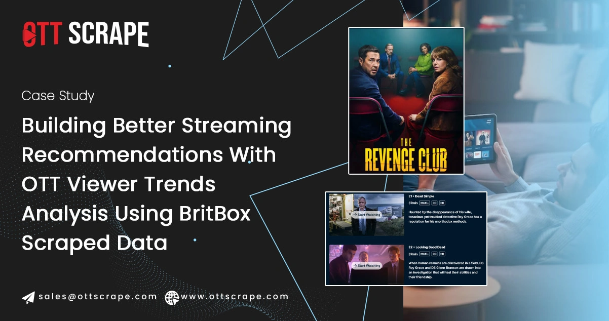 Building Better Streaming Recommendations With OTT Viewer Trends Analysis Using BritBox Scraped Data