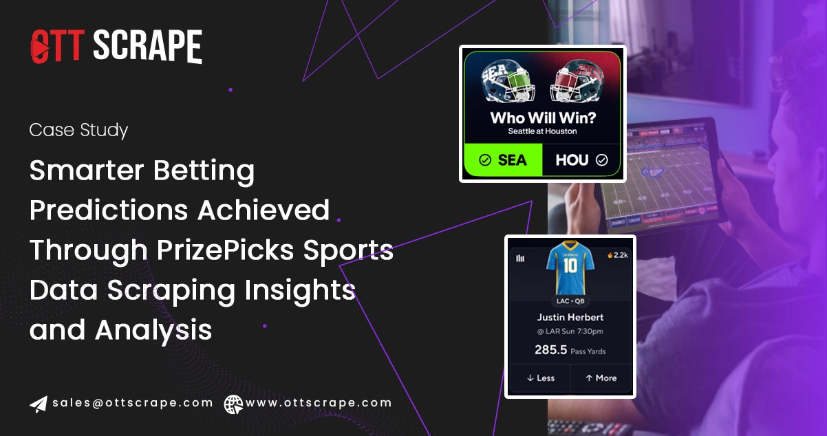 Smarter Betting Predictions Achieved Through PrizePicks Sports Data Scraping Insights and Analysis