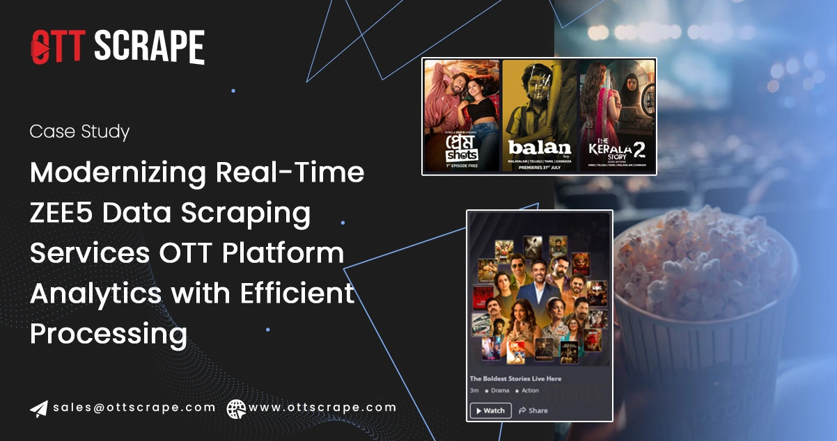 Modernizing Real-Time ZEE5 Data Scraping Services OTT Platform Analytics with Efficient Processing