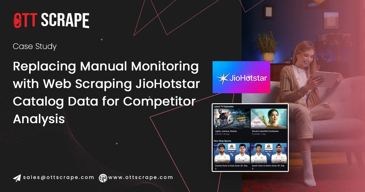 Web Scraping JioHotstar Catalog Data for Competitor Analysis