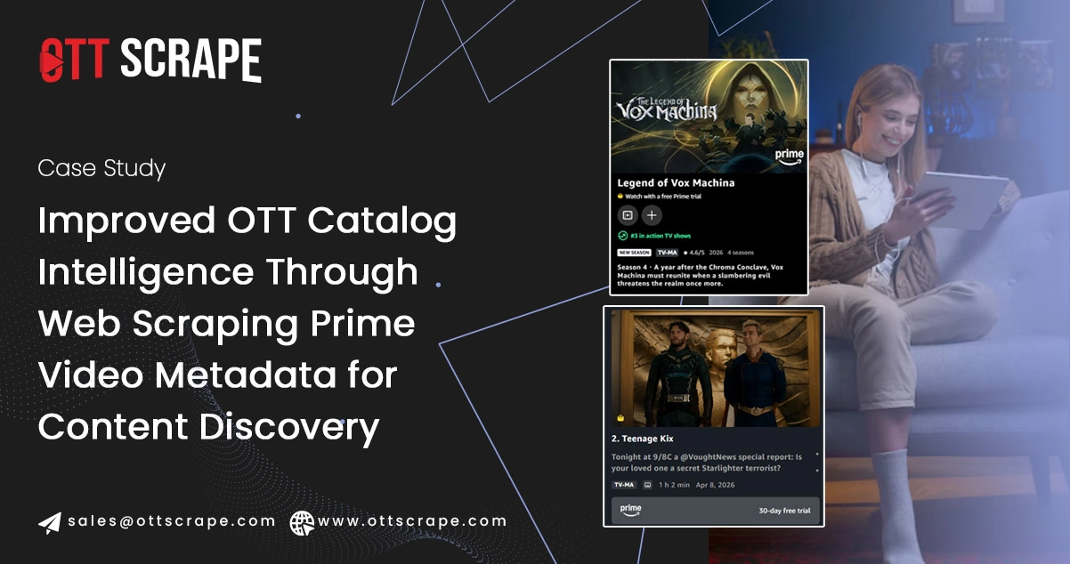 Improved OTT Catalog Intelligence Through Web Scraping Prime Video Metadata for Content Discovery