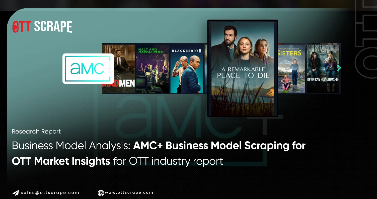 Business Model Analysis: AMC+ Business Model Scraping for OTT Market Insights for OTT industry report