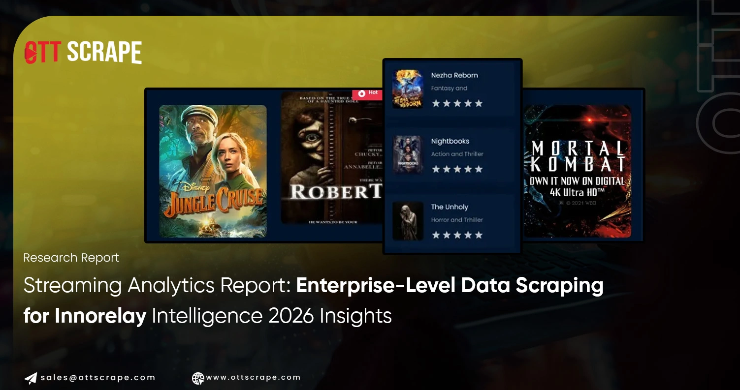 Streaming Analytics Report: Enterprise-Level Data Scraping for Innorelay Intelligence 2026 Insights