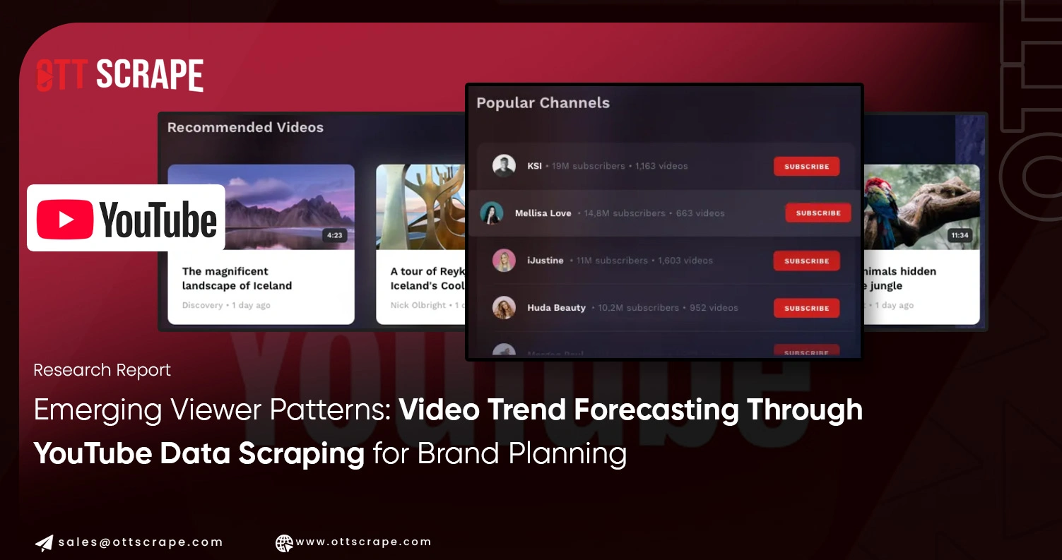 Emerging Viewer Patterns: Video Trend Forecasting Through YouTube Data Scraping for Brand Planning